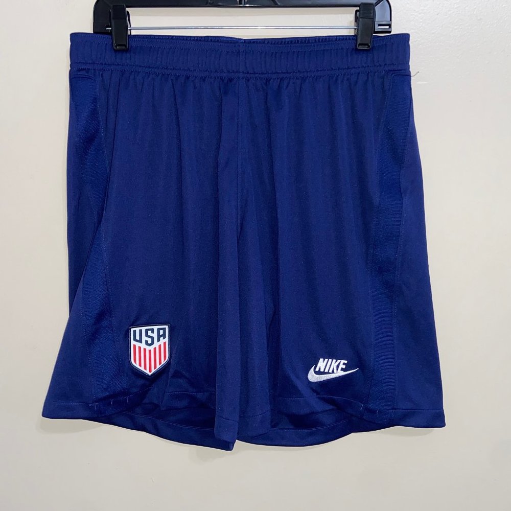 Nike Team Issue USAMNT USA National Soccer Team Shorts Mens CD8634-421 NEW